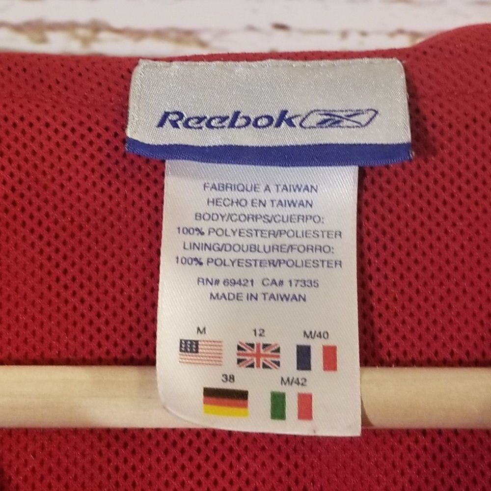 NWOT. .Reebok full zip lightweight jacket - Picture 2 of 16